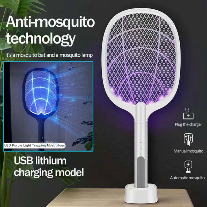 DP mosquito swatter UV light demonstration